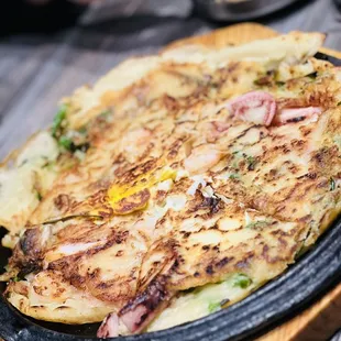 02. Seafood Pancake