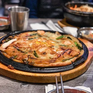 Seafood Pancake