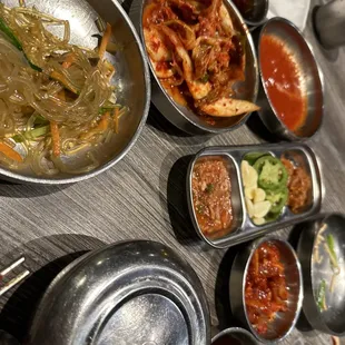 banchan is good! (other than the kimchi)