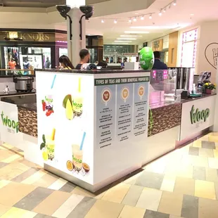 the inside of a store