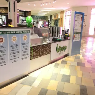 the inside of a store