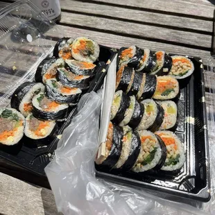 Deluxe Kimbap, Beef Kimbap