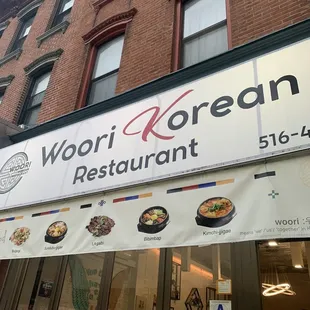 Restaurant signage