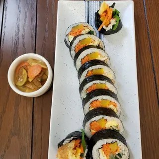 26. Vegetable Kimbap