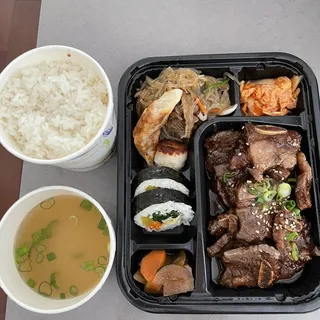L1. LA L.A. Galbi Lunch Special Box
