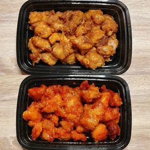 Boneless Spicy Chicken  Soy Garlic Chicken