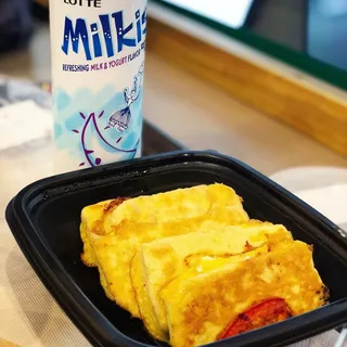 Grilled Tofu with Egg