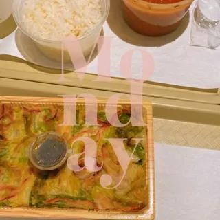 Seafood and Scallion Jeon