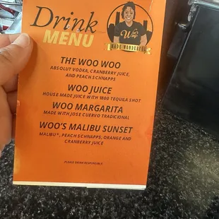 Alcoholic drinks