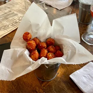 Sweet potato tots.