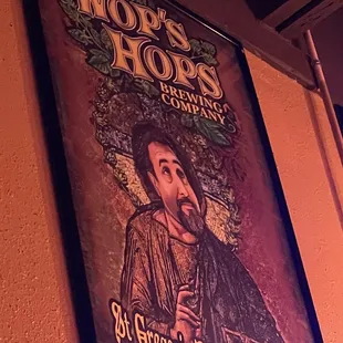 Greg the owner's Beer - Good representation of this awesome guy