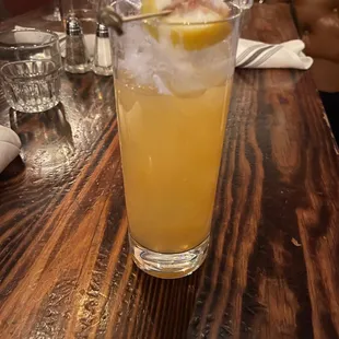 Passion fruit cocktail