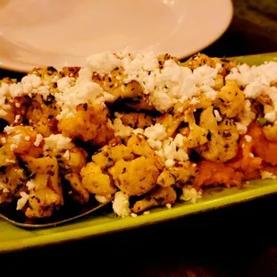 Madras curried cauliflower