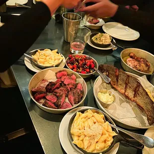 Fish, Lamb, Roasted Veggies, &amp; Wisconsin Cheddar Mac &amp; Cheese