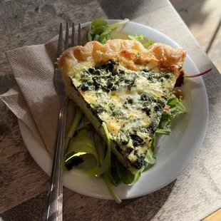 Veggie quiche