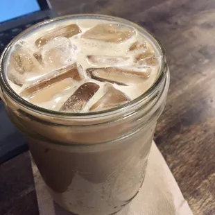 Iced Vanilla Latte