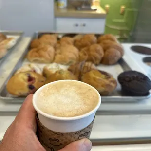 food, dough desserts, donuts
