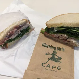 Turkey and cranberry on Sourdough