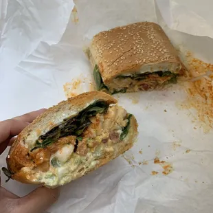 Blackened Red Snapper Sandwich