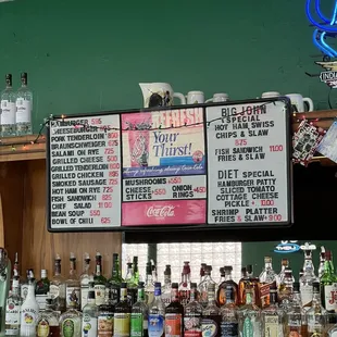 Menu updated December 2022