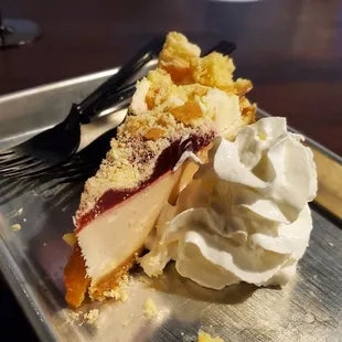 Raspberry Mini Donut Cheesecake (chicken counter)