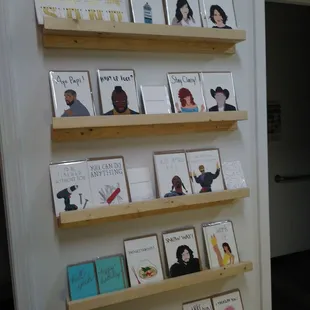 Awesome locally hand made hilarious cards. I bought some