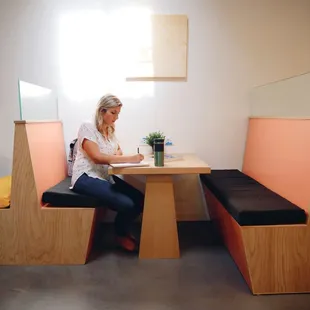 Hot Seat Area- Booth Seating