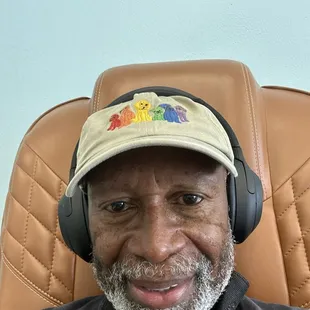 Pedicure and leg massage.