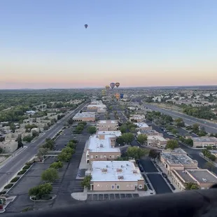 The beginning of our flight