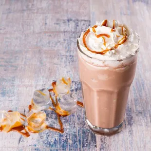 Hand blended shakes!