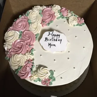 Birthday cake (strawberry)