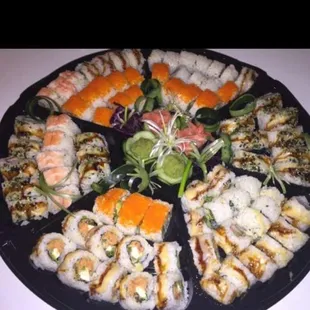 They also cater! Sushi platter anyone?