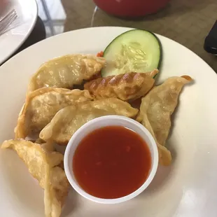 Pork potstickers