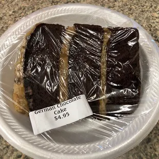 October special- made from scratch GERMAN chocolate