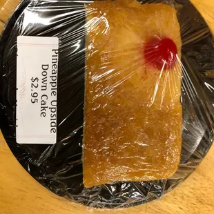 Pineapple  upside down cake  (A suggestion from a local....)
