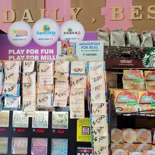 a display in a store