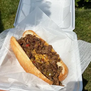 Philly cheesesteak