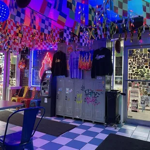 Two front entrances from the inside