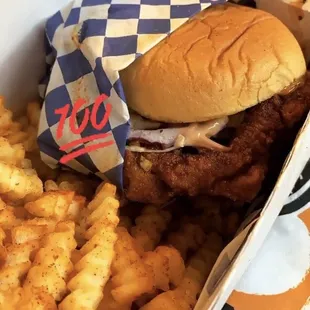 Spicy Chicken Burgers