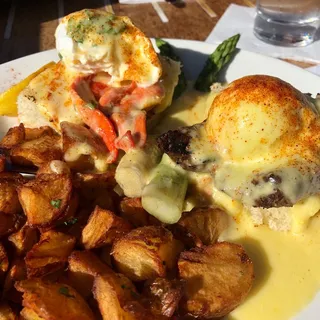 Steak & Lobster Benedict