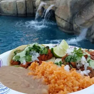 Poolside Tacos.