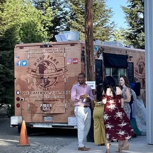 Food truck at Julietta winery