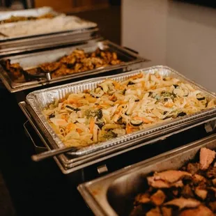 Buffet style catering