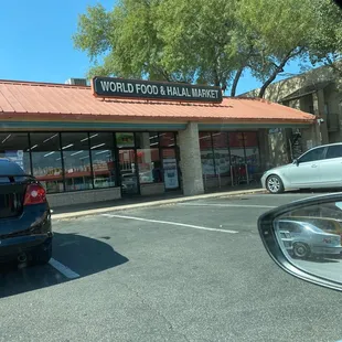 cars parked in front