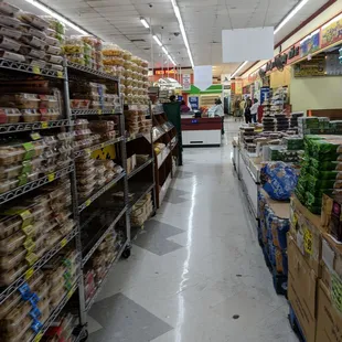 a grocery store aisle