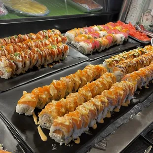 food, sushi and sashimi