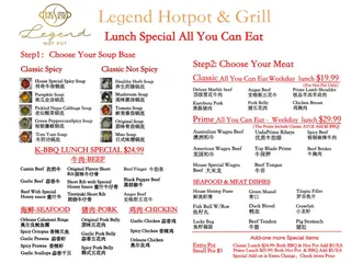 Legend Hotpot & Grill