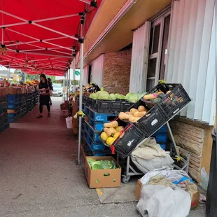 fruit and vegetables for sale