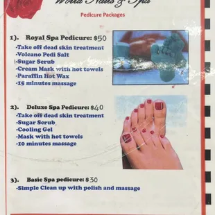 Pedicure Packages