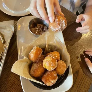 Nutella Churro Donuts